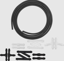 Osilly Windshield Washer Hose Kit 4M with 12 Connectors Universal Car Washer Flu