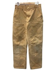 Carhartt Painter Pant Made in USA Double Knee 34 Cotton CML Used