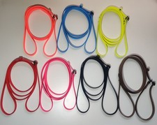 Verstellbare Retrieverleine / Moxonleine  (16mm breit), div. Längen, div. Farben
