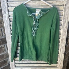 Persnickety Girls Clothes Toddler Long Sleeve Top T-Shirt 6 Green USA Made