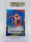 PATRICK MAHOMES II 2017 DONRUSS OPTIC RATED ROOKIE RED & YELLOW BGS 9.5 Q5758