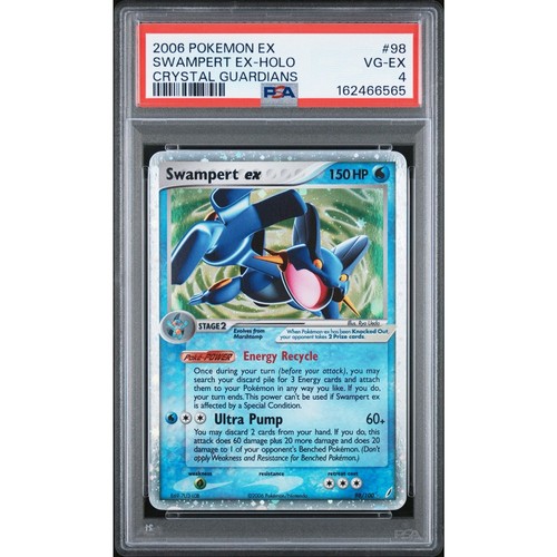 Swampert ex graded PSA 4 for sale on eBay