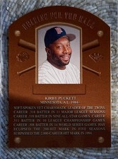 1995 Leaf Heading for the Hall /5000 Kirby Puckett