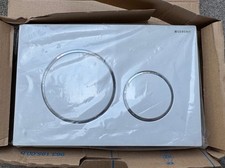 Geberit 980.015.KJ.1 Sigma 2.0 Dual Flush Actuator Plate - White