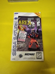 Area 51 - Sega Saturn  Complete CIB Near Mint Disc Clean Tested 