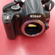 Nikon D5000 DSLR Camera with 2 Zoom Lenses Used
