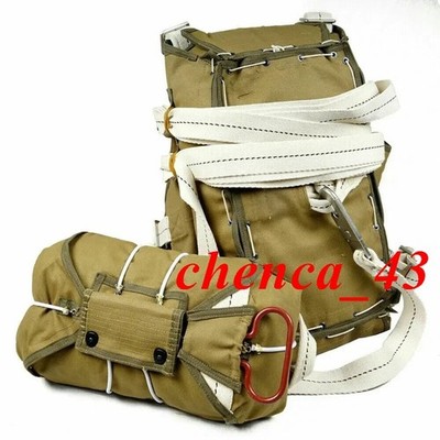 US Stock!!! T-5 Airborne Parachute Bag WW2 US Army Replica