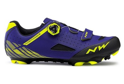 MTB Schuhe Northwave Origin Plus Gr.40 Blau & Neongelb