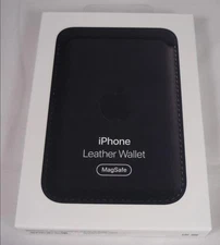 REAL LEATHER Apple iPhone Wallet “Black” MagSafe (BRAND NEW)!