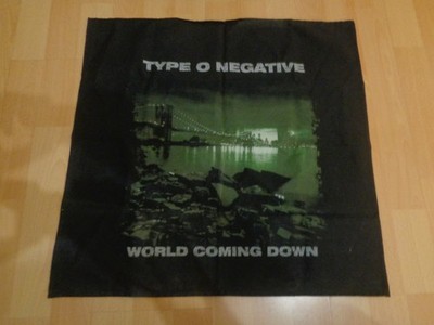 Type O Negative - Worl Coming Down - Tuch - Unisex - schwarz - rar