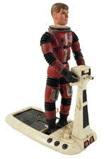 Major Matt Mason Spaceman SGT Storm Mattel Red Suit Figure with Space Sled