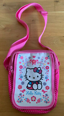 NEUw Hello Kitty Sanrio Kindertasche, Umhängetasche, Kindergartentasche 18x22 cm