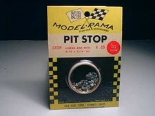 1/24 K&B #1209 slot car chassis 6 screws & 6 nuts 2/56 X 3/16" NOS VINTAGE MS*
