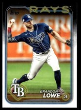 2024 Topps Series 2 #430 Brandon Lowe Tampa Bay Rays