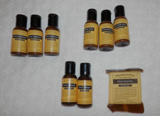 Pharmacopia Travel Size Toiletries 9 pc Soaps Shampoo Conditioner Lotion NEW