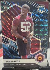 Jamin Davis 2021 Mosaic RC Genesis Prizm