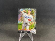2017 BOWMAN CHROME MINI WALKER BUEHLER PROSPECT BLACK SHIMMER REFRACTOR 96/100