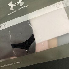 Under Armour UA Pure Stretch Thongs Underwear Panties XL 3 Pack NEW