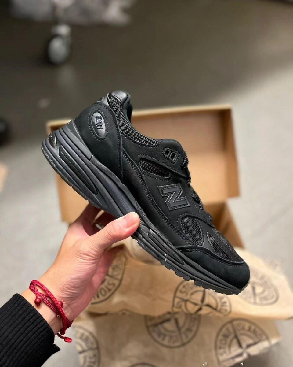 Stone Island × New Balance 991V2 Ghost Black U991SK2 Men's Stone Island × New Balance 991V2 Ghost Black U991SK2 Men's