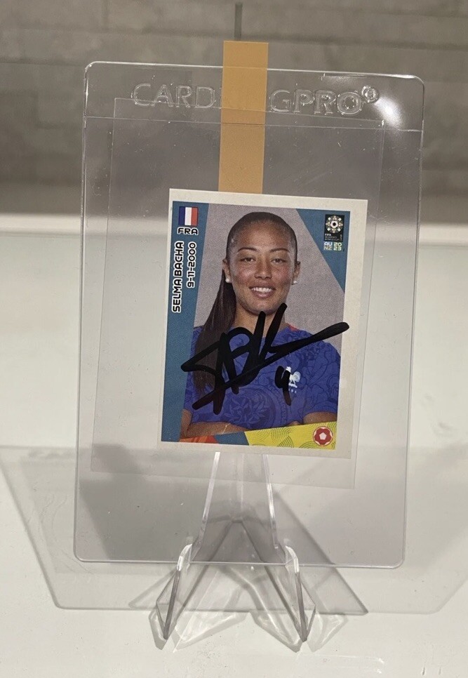 Autocollant Signature Selma Bacha - Coupe Du Monde Féminine 2023 - Panini - Neuf