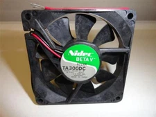 Nidec Beta V FAN TA300DC 12V 0.16 Amp A33315-16 SlimLine 80x80x20mm Light JK-33