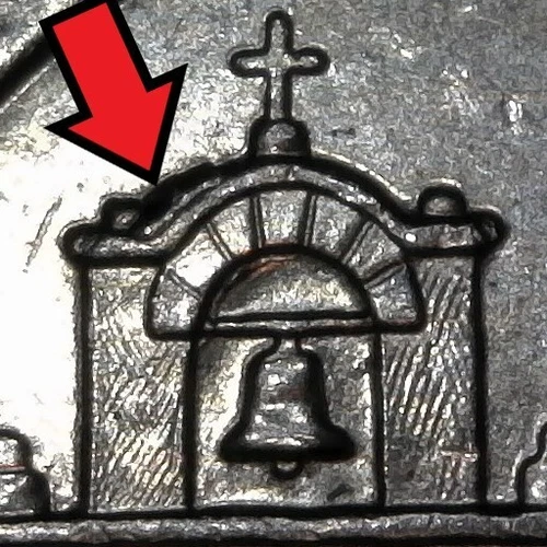 2019-P San Antonio Missions (Texas) Die Chip on Building Error/Variety Quarter