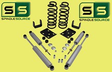3"/5" DROP FR COILS FLIP KIT FR/RR SHOCKS FITS 1983-1997 FORD RANGER 4CYL  2WD