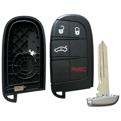 Remote Key Shell Case Fob for 2015 2016 2017 2018 2019 Dodge Challenger 4B