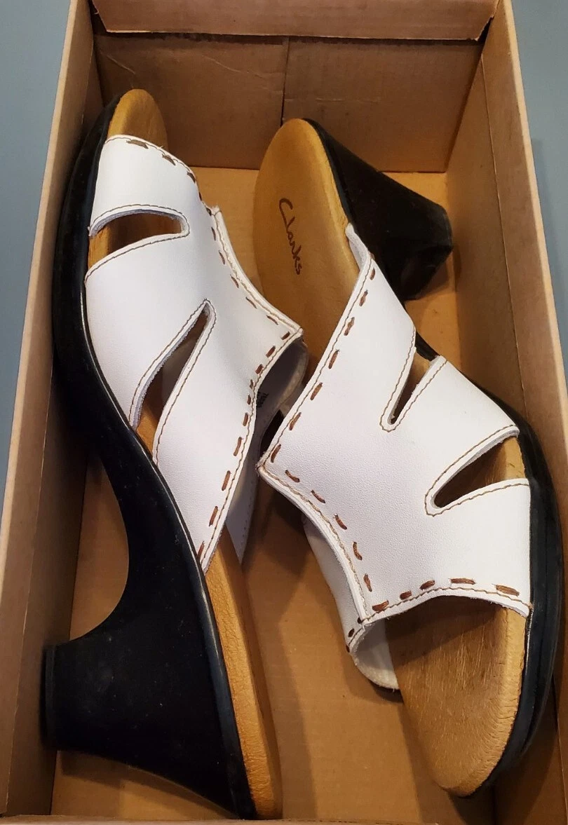 Sandalo Clarks Cloudstoppers Marshmallow bianco step taglia 11 in scatola