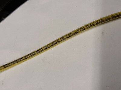 Southwire #12awg 19 Stranded THHN/THWN-2/MTW Building Wire Cable Yellow /100ft