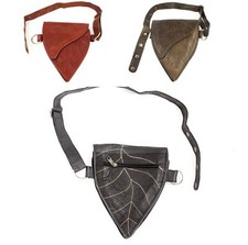 Hip Handmade Leather Waist Pack Bag Party Festival Style Belt Utility Pouch NEW 