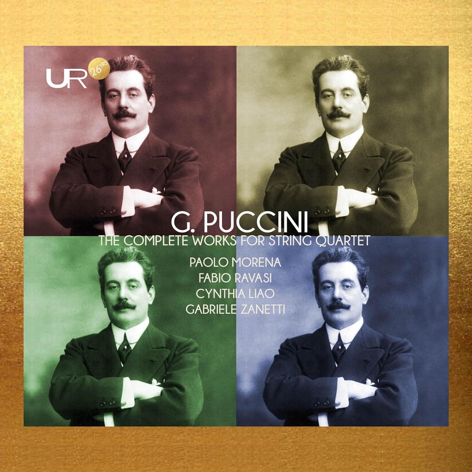 Giacomo Puccini G. Puccini: The Complete Works for String Quartet (CD) Album