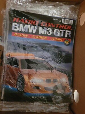 Hachette | Magazin Nr 19 | Radio Control | BMW M3 GTR | Bauen Fahren Tunen | Neu