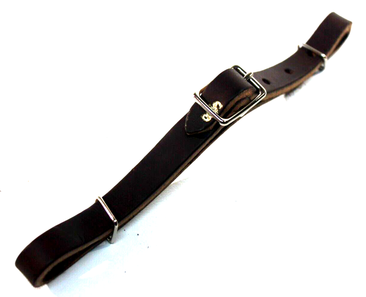 Smith Saddlery Brown Leather American Made Curb Strap horse tack equine SS355