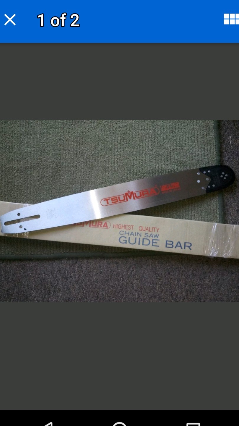Tsumura Professional 20" Bar & Hurricane Chain For STIHL Saw for sale