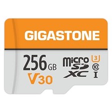 Gigastone 256GB Micro SD Card 4K Video Pro, GoPro, Drone,Nintendo-Switch