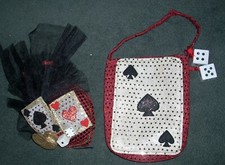 Department 56 Gambler Dice Cards Coins Sequin...