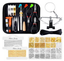 Jewelry Making Tools with Earring Charms Jewelry Wires Jewelry Repair Kit