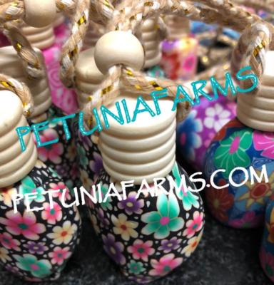 2 Car Air Freshener Fragrance Diffuser Bottle  1 oz. LOVE SPELL FRAGRANCE