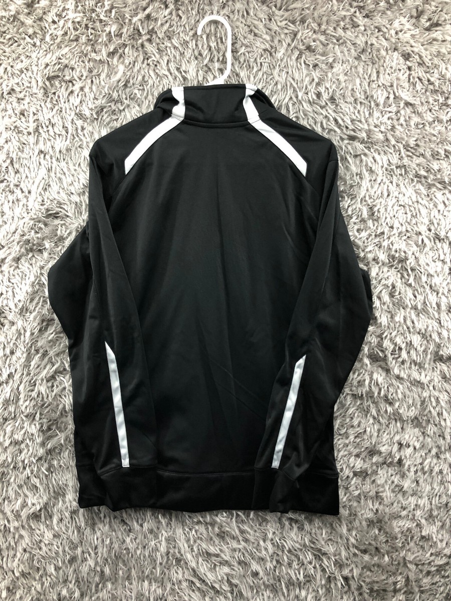 Nike Dri Fit Mens Track Jacket Full Zip Up Long Sleeve Mock Neck