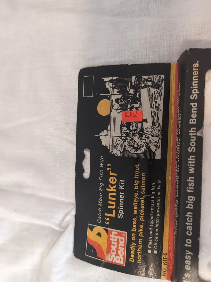 Kit de señuelos giratorios South Bend Lunker vintage - Kit de 5 Foto 2 de 4