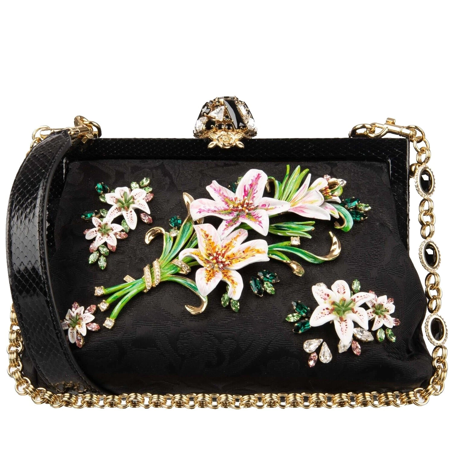 Bolso de Hombro Dolce&Gabbana Floral Bolsas y bolsos para Mujer
