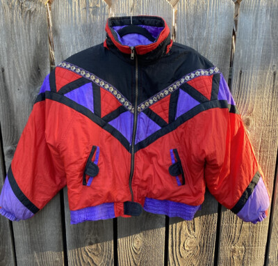 Women's Vintage Weather Tamer Jacket Multicolor Western NO SIZE Nylon Full Zip