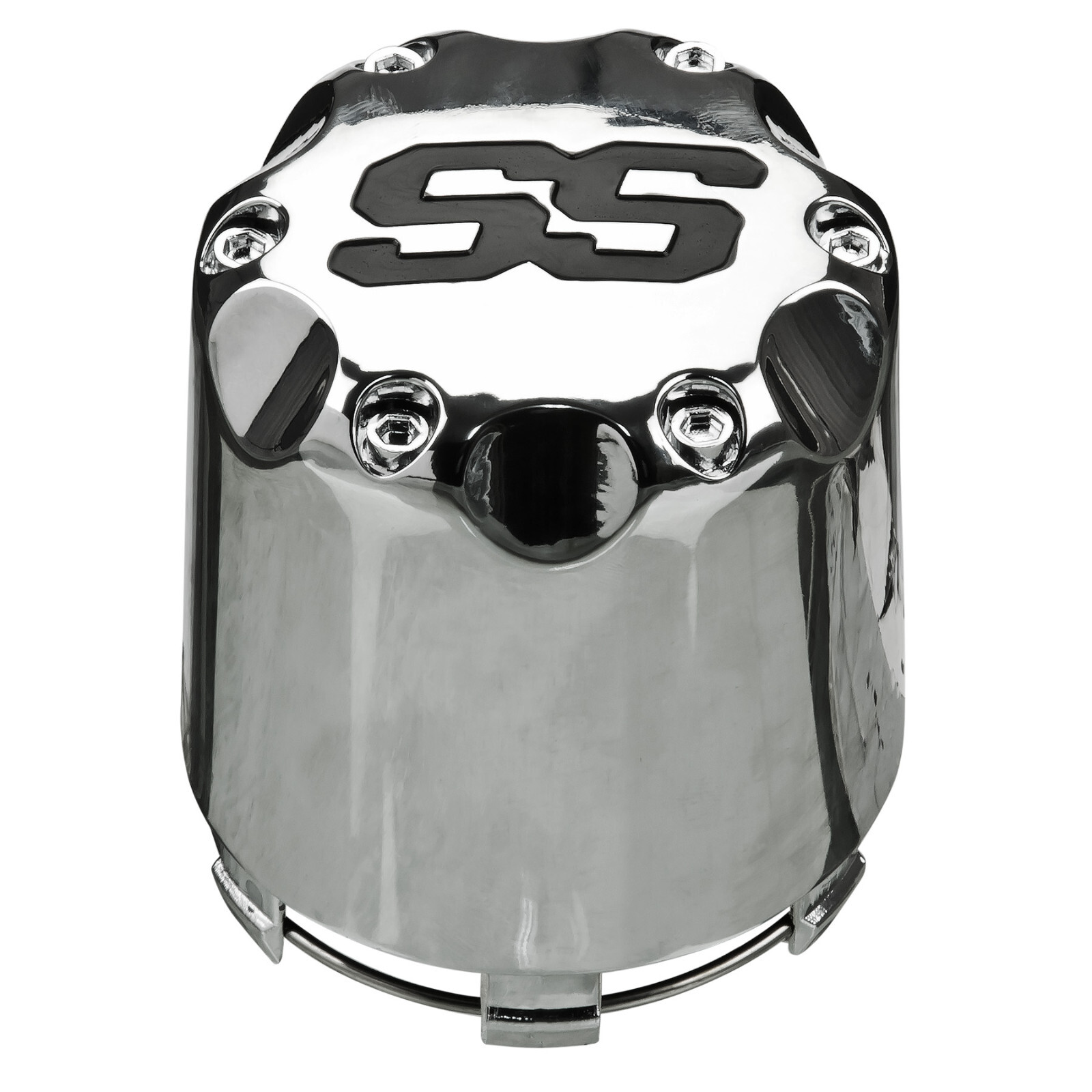 (4) Golf Cart 205/50-10 Low Profile Tires on 10x7 Black/Machined 14-Spoke Wheels