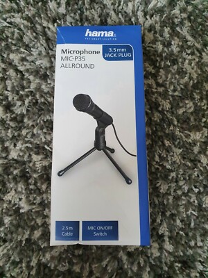 Hama Microphone Mikrofon MIC-P35 Allround Neu
