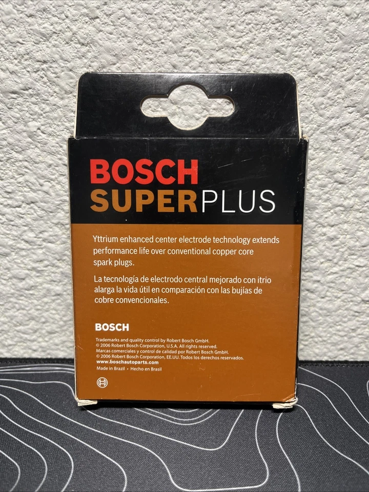 NUEVO JUEGO DE 4 BUJÍAS DE COBRE BOSCH SUPER PLUS 7911 Foto 2 de 4
