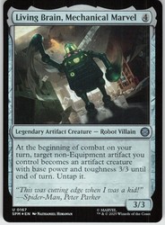 Living Brain, Mechanical Marvel #167 Marvel's Spider-Man Foil