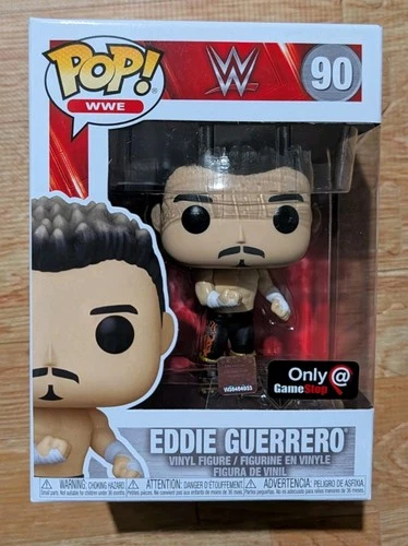 Funko Pop! Vinyl: WWE - Eddie Guerrero (Metallic) - GameStop (Exclusive) #90