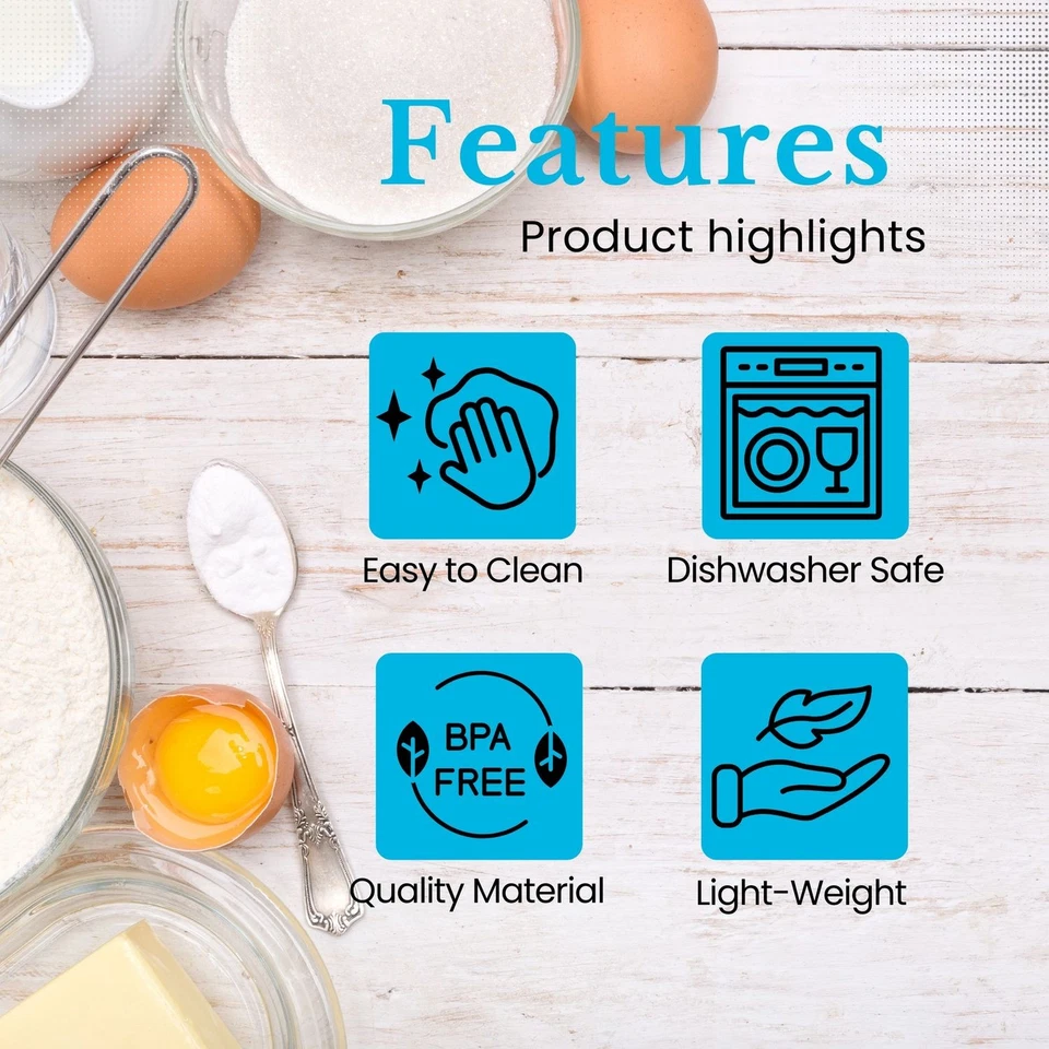 Kuchenbackformen 4-teiliges Set Silikon Kuchenbackform Springform Backform - Bild 3 von 4