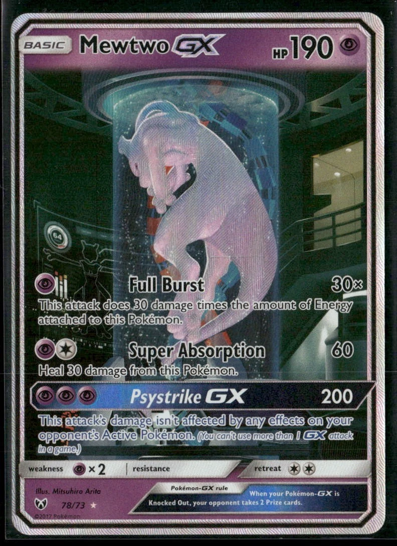 mewtwo gx pokemon card price - 39/73 - Shining Legends Psychic Psystrike Mewtwo GX #72 Prices |